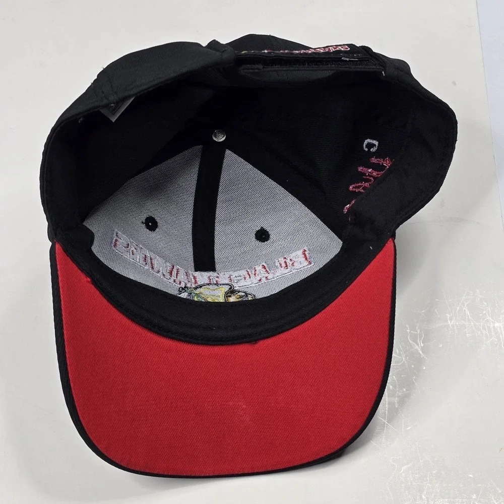 Chicago Blackhawks NHL Adidas Black Authentic Structured Adjustable‎ Hat Cap